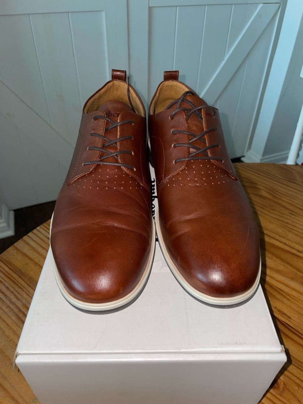 Amberjack The Original Dress Shoes In Coffee Men’s Size 10.5M - Picture 7 of 16
